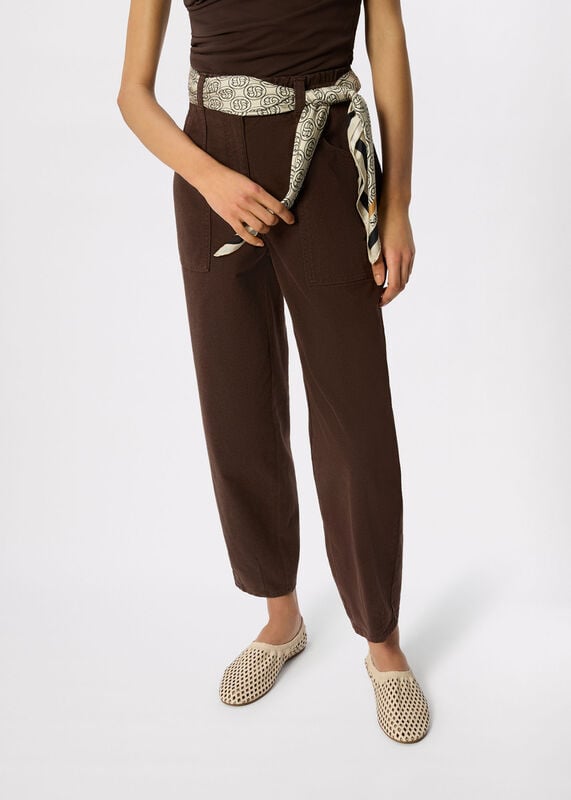 Brown Tessa Casual Trouser